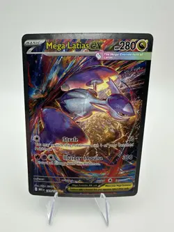 Pokemon Mega Latias EX 181/132 Mega Evolutions SIR - PACK FRESH - Image 1