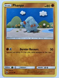 Carte Pokemon - Phanpy 111/214 - SL08 : Tonnerre Perdu - Image 1