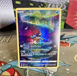 Pokemon TCG Keldeo GG07/GG70 Crown Zenith Galarian Gallery Full Art Holo - Image 1