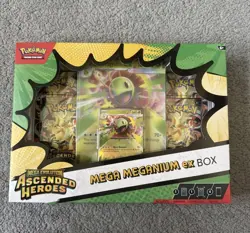 Pokemon TCG Mega Evolution Ascended Heroes Mega Meganium Ex Box Brand New Sealed - Image 1