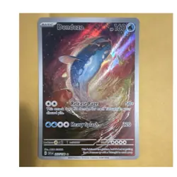 Pokemon Dondozo Illustration Rare Full Art Holo SV01 207/198 Basic 160 HP - Image 1