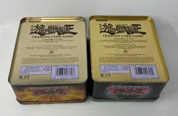 Yugioh Collectible Elemental Hero Grand Neos & Neos Tin Lot (Empty) - Used - Image 2