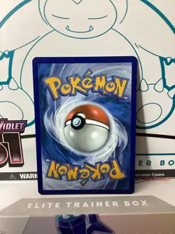 Pokemon TCG Team Rockets Meowth Illustration Rare Card 203/182 Destined Rivals - Image 2