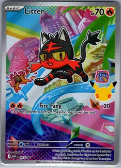 Litten MEP 044 ME: Mega Evolution Promo - Pokemon Card - NM - Image 1