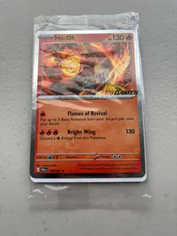 Pokemon Ho-Oh EB Games Stamped Promo Card - (SEALED) - Free Domestic Shipping - Image 1