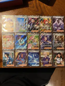 Pokemon TCG Huge Lot Of 15 Trainer Full Arts Mixed Set All NM/M - Image 1