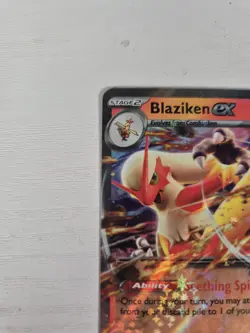 Pokemon TCG SV09 Journey Together Blaziken EX 024/159 Holo Double Rare - Image 2