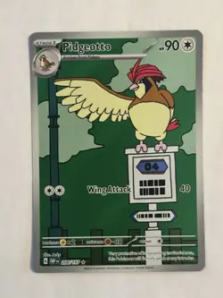 Pokemon TCG Obsidian Flames #208/197 Pidgeotto Illustration Rare - Image 1