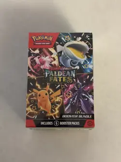 Paldean Fates Scarlet & Violet Booster Bundle Pokemon TCG NEW Sealed! - Image 1
