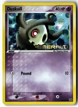 Duskull ⭐ 46/106 Holo Stamped Emerald 2005 Pokemon NM/LP - Image 1