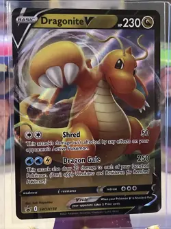 Dragonite V SWSH154 Black Star Promo Pokemon 2021 Sword & Shield NM/M - Image 1
