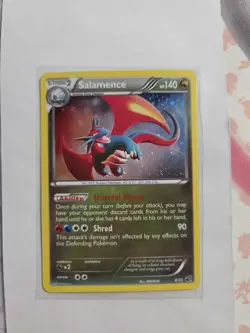 Salamence 8/20 - Dragon Vault Blister Exclusive Holo Pokemon Card Lightly Played - Image 1