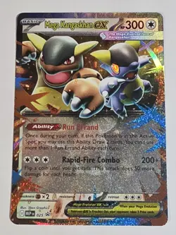 MEGA KANGASKHAN EX MEP025 MEGA EVOLUTIONS POKEMON (PROMO ULTRA RARE, NM) - Image 1