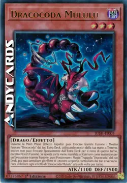 DRACOCODA MULULU • (Dracotail Mululu) • Ultra R • JUSH IT005 • 1Ed • Yugioh! - Image 1