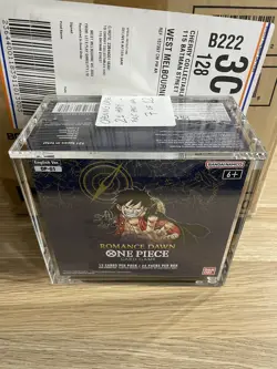 One Piece OP-01 Romance Dawn English BLUE Bottom Booster Box 1st Wave November! - Image 2