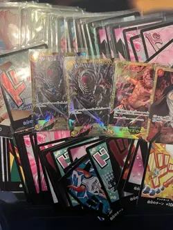 One Piece CCG Don Bundle Of 75 Cards And 4 Sec Cards 2 Holo Dons - Image 3