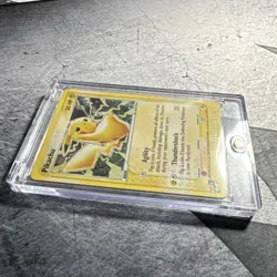 Pokemon TCG Pikachu Holo Promo Card E Reader 012 Nintendo Set 2003 Thundershock - Image 5