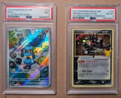 Pokemon TCG Graded Cards Lot Of 2- PSA 9 & 8 - Image 1