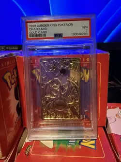 Pokemon 1999 Burger King Trading Cards 23K Gold-Plated, Set - Image 1
