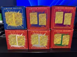 Pokemon 1999 Burger King Trading Cards 23K Gold-Plated, Set - Image 4
