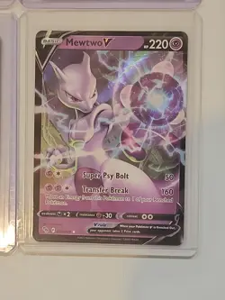 Lot Of 9 Pokemon Cards See Pics Mewtwo V Crobat Zapdos Dragonite - Image 2