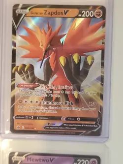 Lot Of 9 Pokemon Cards See Pics Mewtwo V Crobat Zapdos Dragonite - Image 5