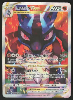 Lucario VSTAR SWSH291 Promo,Holo Pokemon SWSH: Sword & Shield Promo Cards - Image 1