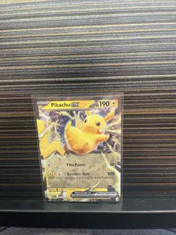 Pikachu EX 63/193 POKEMON TCG Card Paldea Evolved Set Double Rare English NM/M - Image 1