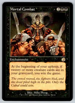 2002 Torment Mortal Combat Rare #71 - Image 1