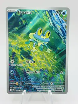 Froakie Illustration Rare 088/086 Pokemon Mega Evolution Chaos Rising NM - Image 1