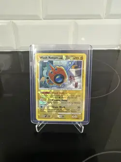 Pokemon TCG Wash Rotom Rising Rivals RT5 Cracked Ice Holo Rare - Image 1