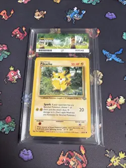 Pokemon 1999 Jungle Pikachu #60 Ace 7 NEAR MINT - Image 1