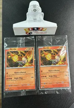 Ho-Oh 010/086 GameStop Promo Stamped Sealed Pokemon Chaos Rising (2) Pack - Image 1