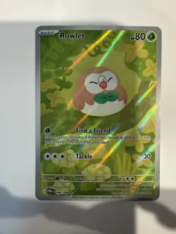 2026 Pokemon - ROWLET - IR Illustration Rare - PERFECT ORDER - 090/088 - Image 1