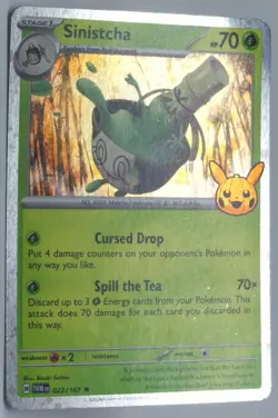 Lot of (5) Pokemon Trick or Trade #022/167 Sinistcha - Image 5