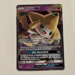 Pokemon 2019 Unified Minds Jirachi GX Ultra Rare Full Art Holo 79/236 - NM - Image 1