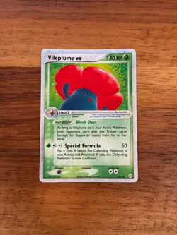 Pokemon Hidden Legends Vileplume EX 100/101 Holo MP - Image 1