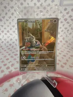 Mimikyu Paldean Fates ETB Black Star Promo Pokemon SVP075 English - SEALED 🔥 - Image 1