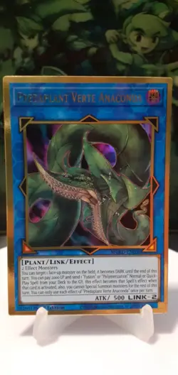 Predaplant Verte Anaconda GOLD RARE 1st Ed VLP MGED-EN036 - Image 1