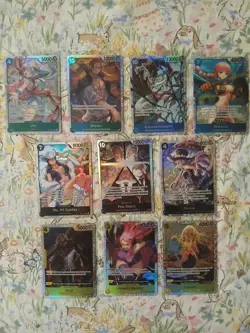 One Piece TCG Super Rare Lot ×10 English (No Duplicates) - Image 1