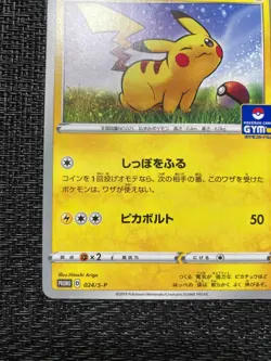 [NM] Pikachu 024/S-P Gym PROMO 2019 Pokemon Card Japanese - Image 4