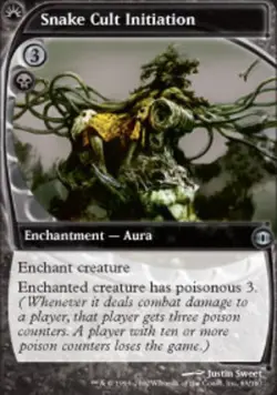 MTG magic cards 1x Snake Cult Initiation Future Sight NM-Mint, English - Image 1