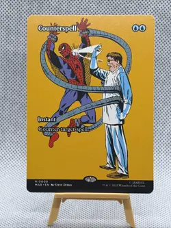 Magic: The Gathering Marvel Spider-Man Counterspell Instant Card Standard TCG - Image 1