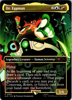 Dr. Eggman M Secret Lair Drop Series 2084 NM - Image 1