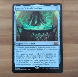 Magic: The Gathering Agatha's Soul Cauldron Legendary Artifact Mythic Eldraine … - Image 1