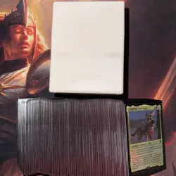 Commander Deck Scrappy Survivors Mtg Fallout Double Sleeved Complete Nm - Image 1