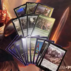 Commander Deck Scrappy Survivors Mtg Fallout Double Sleeved Complete Nm - Image 2