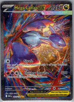 Mega Latias ex 181/132 SIR ME01: Mega Evolution - Pokemon Card - NM - Image 1