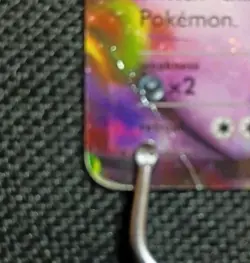 Poke'mon Gengar EX 34/119 Ultra Rare. Phantom Forces Set. Holo Foil. USED. Poor - Image 4