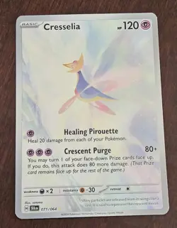 Pokemon TCG Card Cresselia Shrouded Fable 071/064 Full Illustration Rare MINT! - Image 2